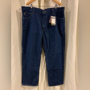 NEW W/ Tags Carhartt FR Midweight‎ Canvas Jeans 42 x 30 FRB100-DNM